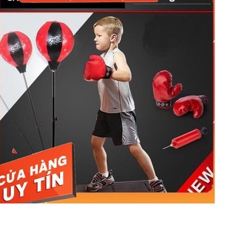 Bộ Boxing đấm bốc tập phản xạ cho bé từ 3-15 tuổi