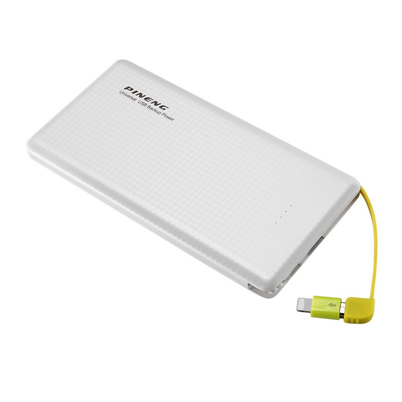 Sạc dự phòng PINENG PN-951 10000mAh sạc nhanh thiết kế 2 cổng USB