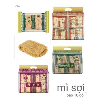 Mì sợi khô bao 10 gói