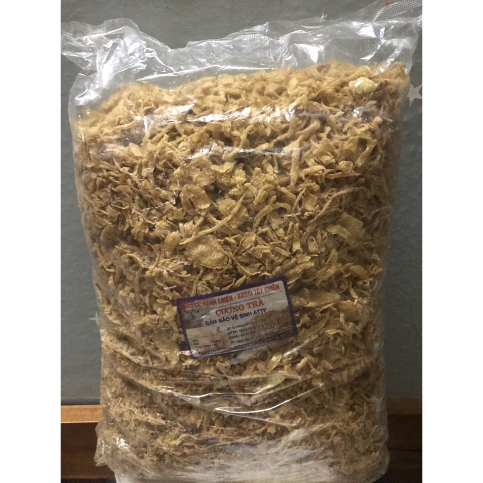 500g HÀNH TÂY PHI CHIÊN GIÒN