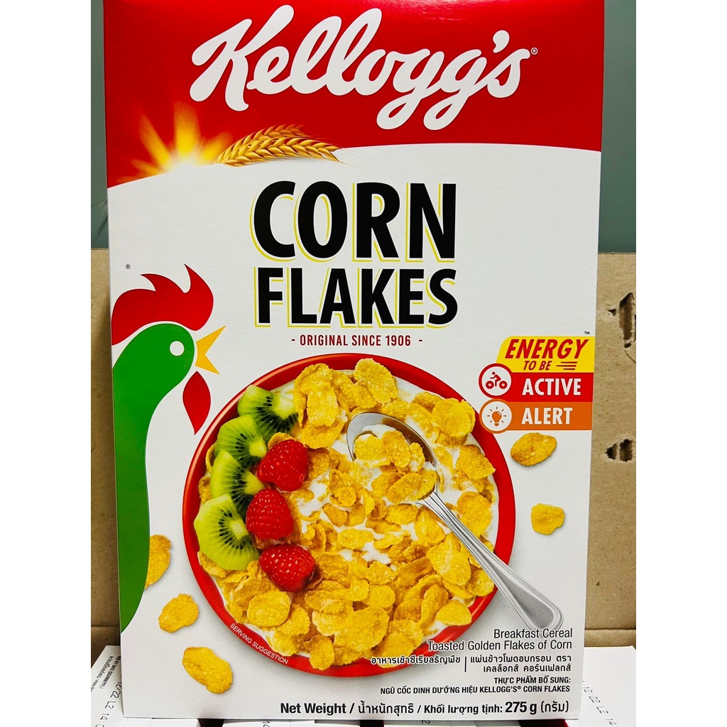 Ngũ cốc ăn sáng Kelloggs Corn Flakes 275g