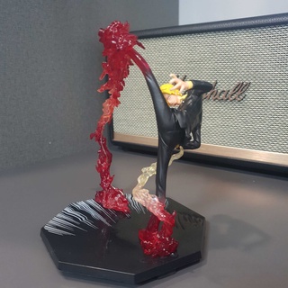 Figure / Mô hình Sanji đá lửa 17 cm (có sẵn)