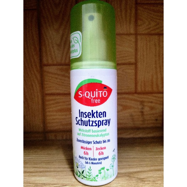 Xịt chống muỗi S-Quito Free