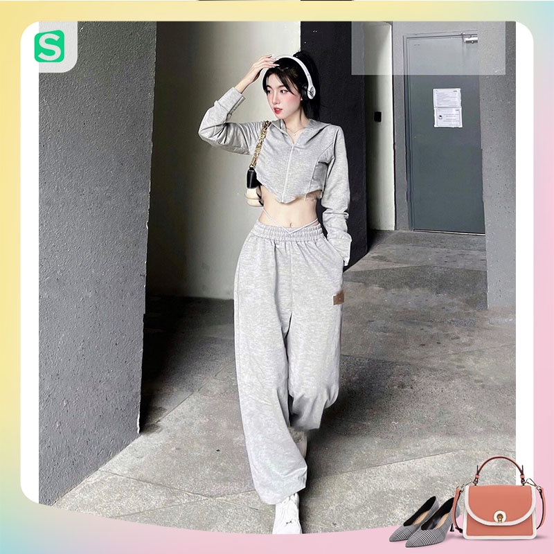 Set Crotop Khóa Mũ Trơn Hàng Quảng Châu SB2095