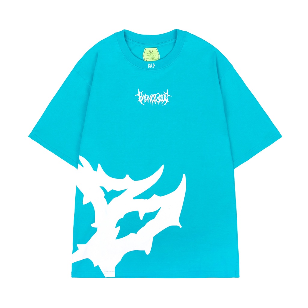 ÁO THUN CHỮ B MẤT MÁT *XANH