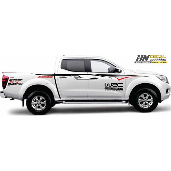 Tem sườn thể thao cho xe bán tải và có thể chuyển sang các dòng xe khác mẫu 04