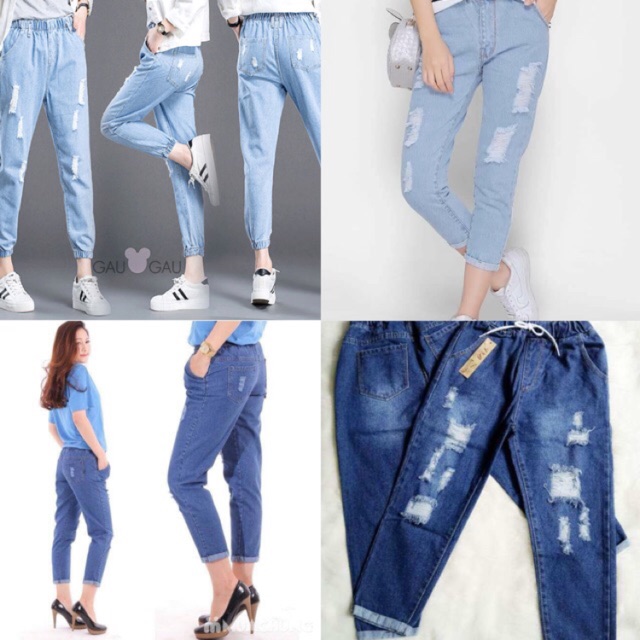 Quần baggy jean ảnh thật 100% có cả size đại cho người mập