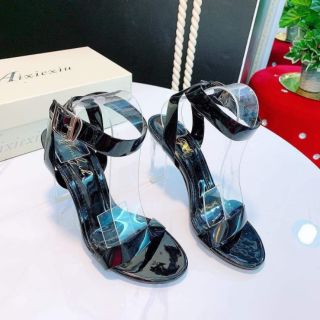 Giày cao gót cao 7cm màu đen             hhh