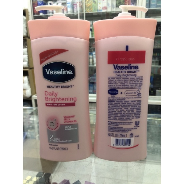 Mẫu Mới ❤️ Sữa Dưỡng Thể Vaseline 725ml