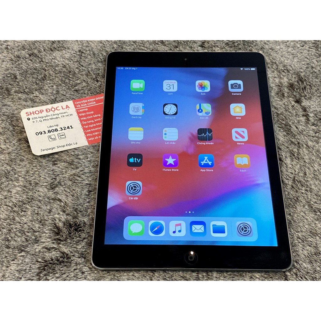 Máy tính bảng Apple iPad Air WIFI bản Bypass full chức | BigBuy360 - bigbuy360.vn