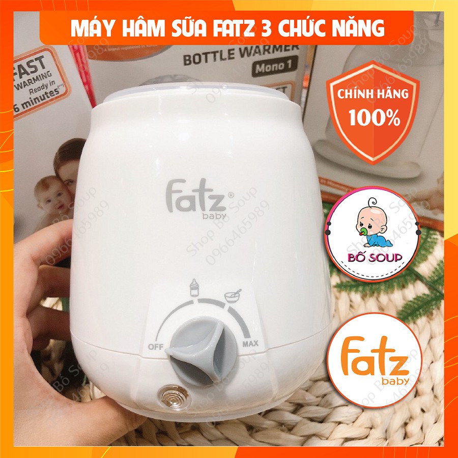 Máy Hâm Sữa Và Thức Ăn 3 Chức Năng FATZBABY FB3003SL