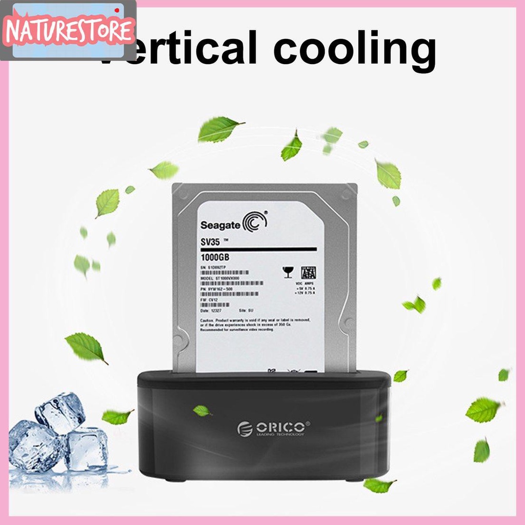 Đế Ổ Cứng 6218US3 USB3.0 Cho 2.5-inch 3.5-inch HDDH SSD