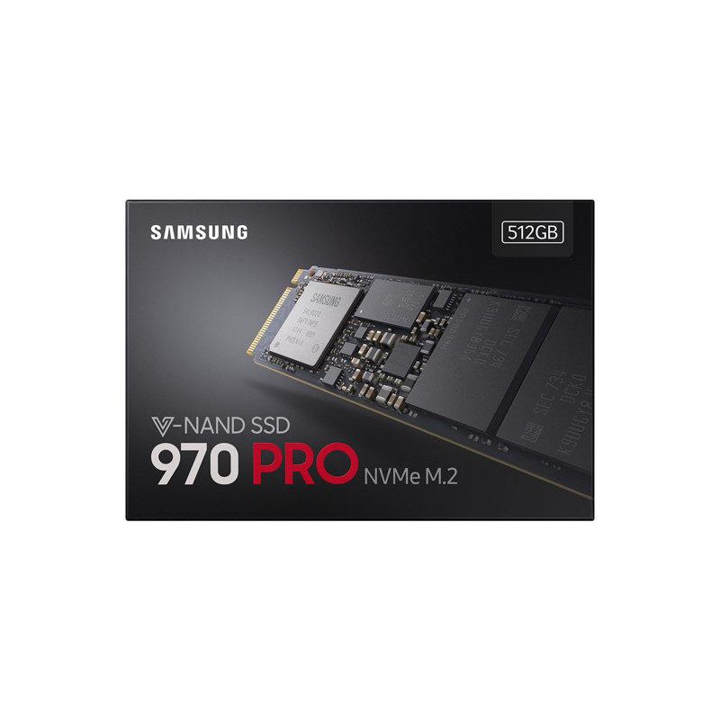 Ổ Cứng SSD Samsung 970 PRO M2 512GB-Chuẩn giao tiếp PCIe Gen 3×4 (Đen)