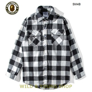 [Sẵn] Áo Sơ Mi Flanne ASSC ( Anti Social Social Club ) (SM4)