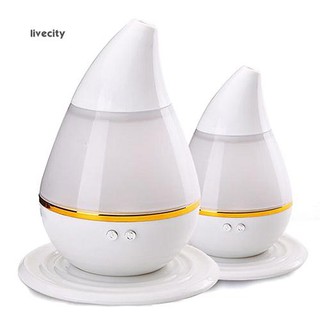 Máy khuếch tán tinh dầu tạo độ ẩm mini cổng USB có đèn LED