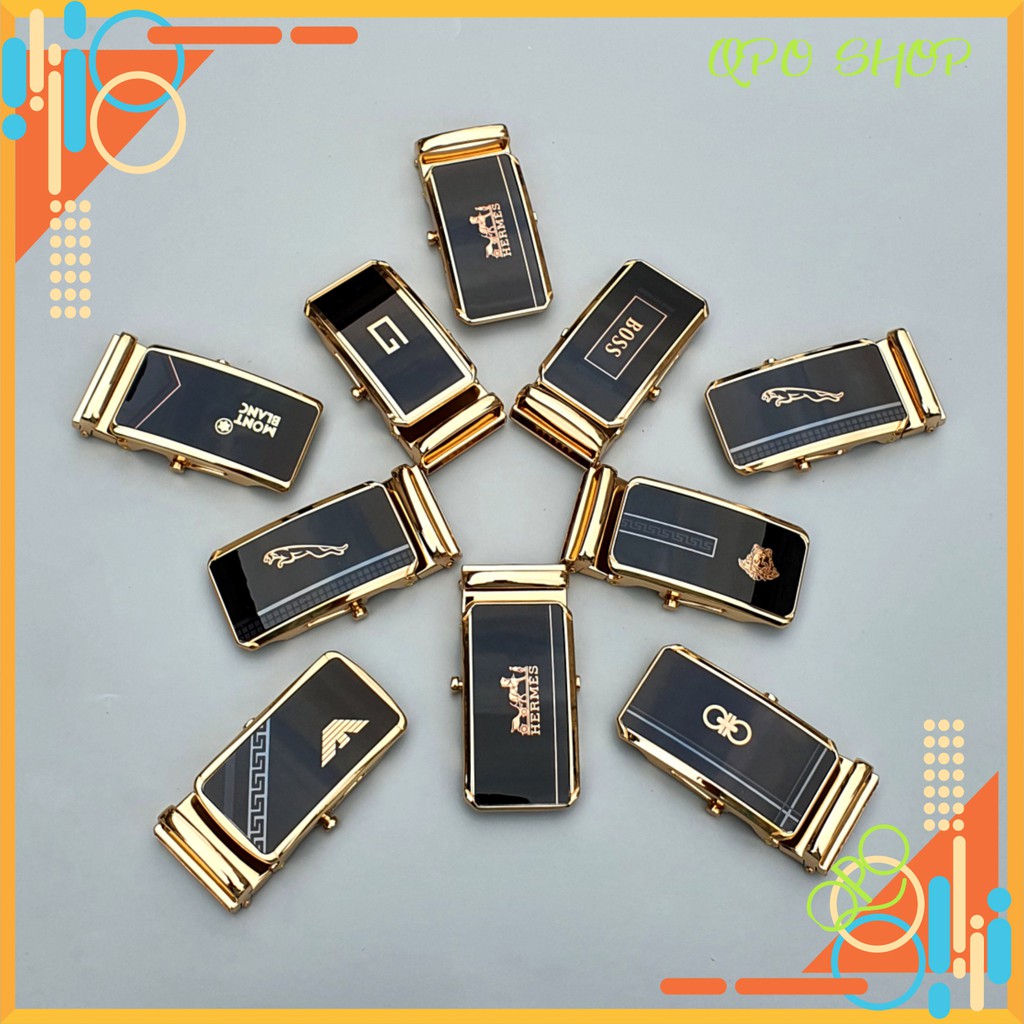 Đầu Khóa Thắt Lưng Nam, Khóa Lăn Cao Cấp Dùng Cho Dây Trơn