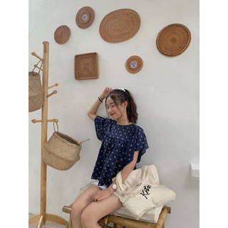 áo baby doll hoa nhí tay ngắn xòe TKA241 1994closet