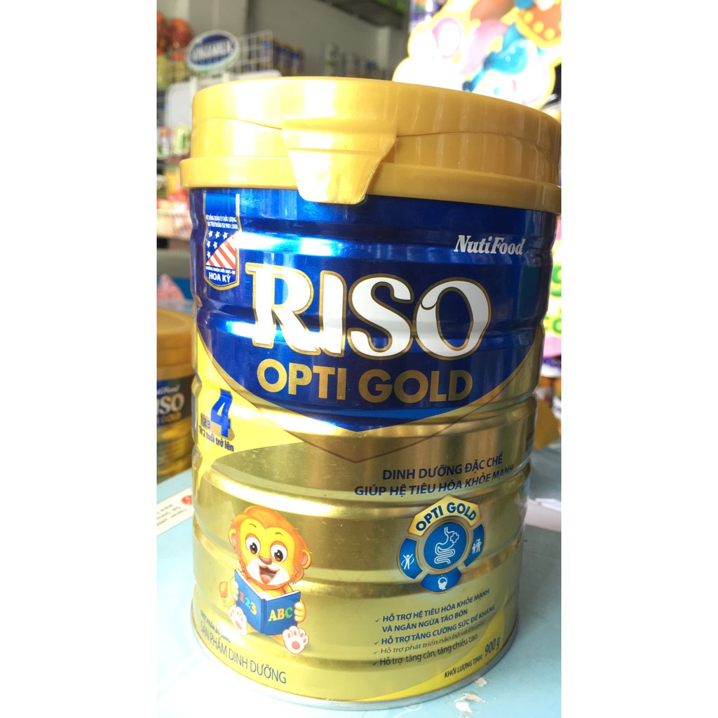 SỮA RISO OPTI GOLD 4 900G (DATE:2021)