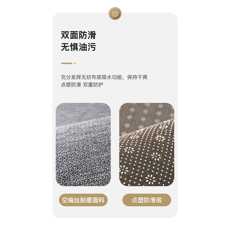 2022 Phong cách mới của Hàn Quốc thảm trải bếp thảm chống thấm thảm bếp chống trượt