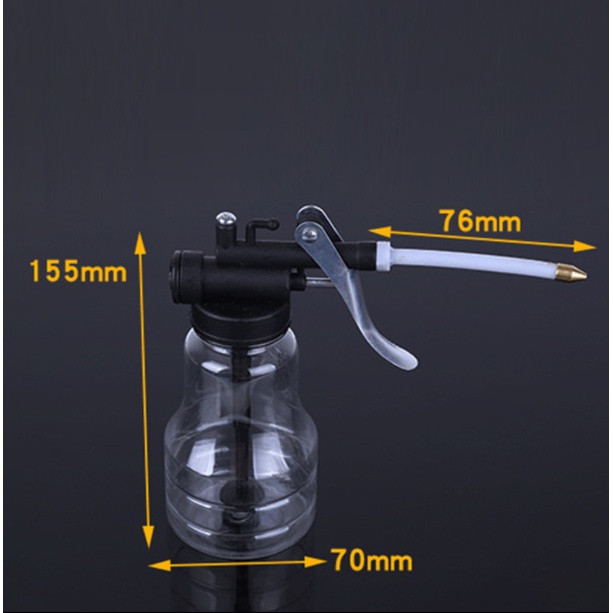 Bình tra dầu nhớt , châm dầu cao cấp dùng trong sửa chữa tra dầu cho máy móc, dụng cụ kim khí 250ml