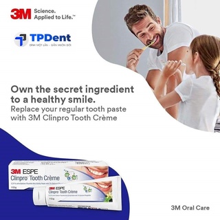 Kem đánh răng 3m clinpro™ tooth creme _ tpdent