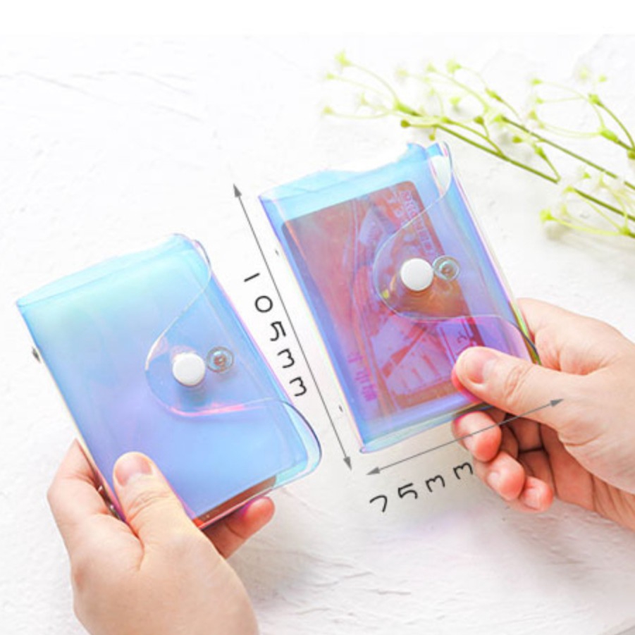 Túi nhựa trong suốt đựng thẻ nhiều ngăn tiện dụng | BigBuy360 - bigbuy360.vn