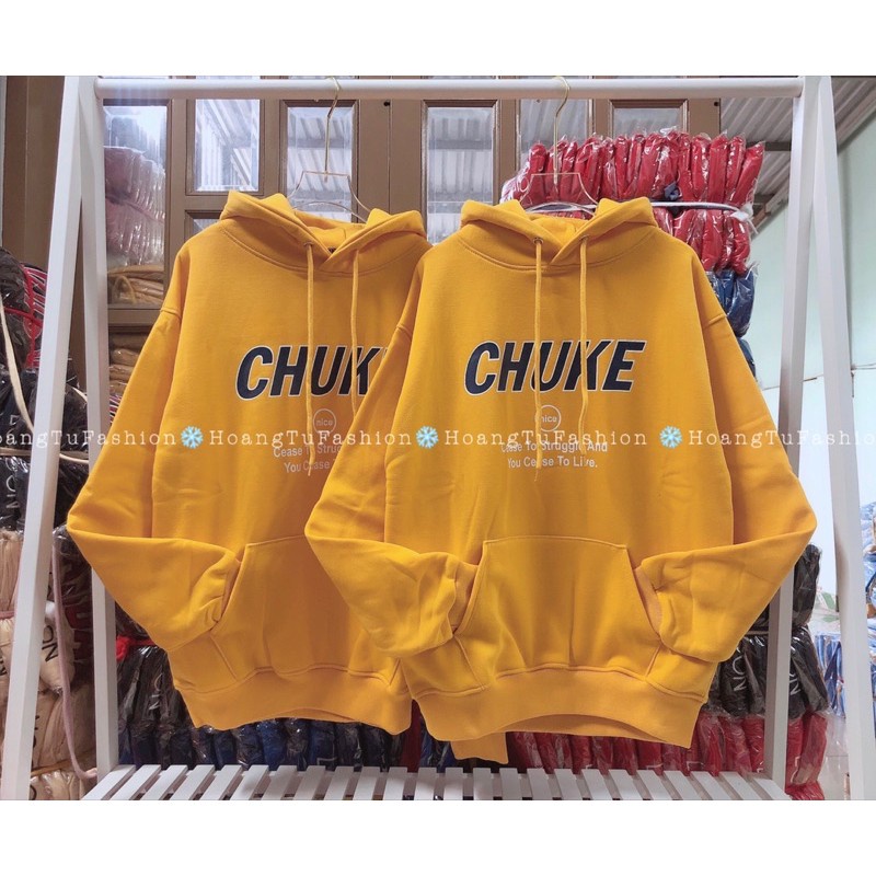 thebagicshop Áo khoác Hoodie form rộng sweater nỉ Ulzzang CHUKE Hot trend Thời Trang Thu Đông siêu đẹp thebagicshop | BigBuy360 - bigbuy360.vn