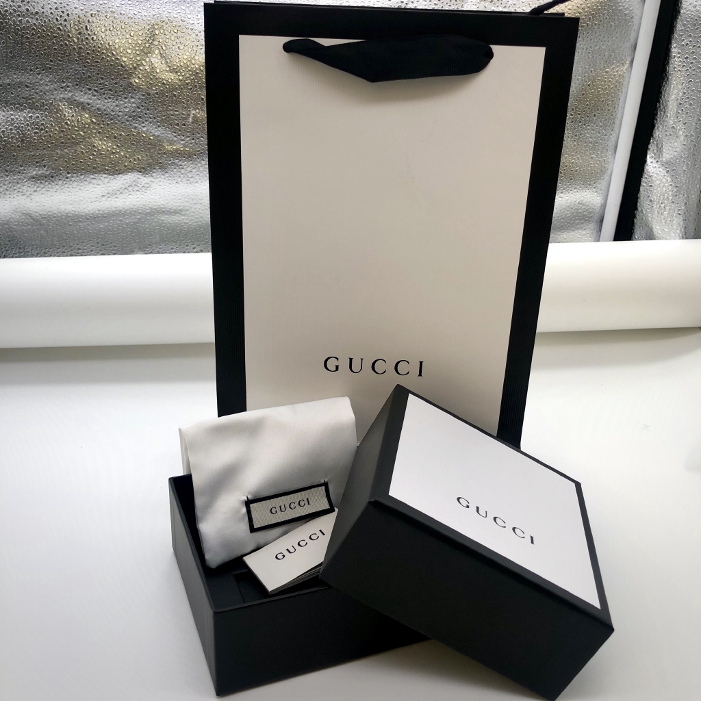 Nhẫn Gucci Mạ Bạc Hình Đầu Hổ Độc Đáo