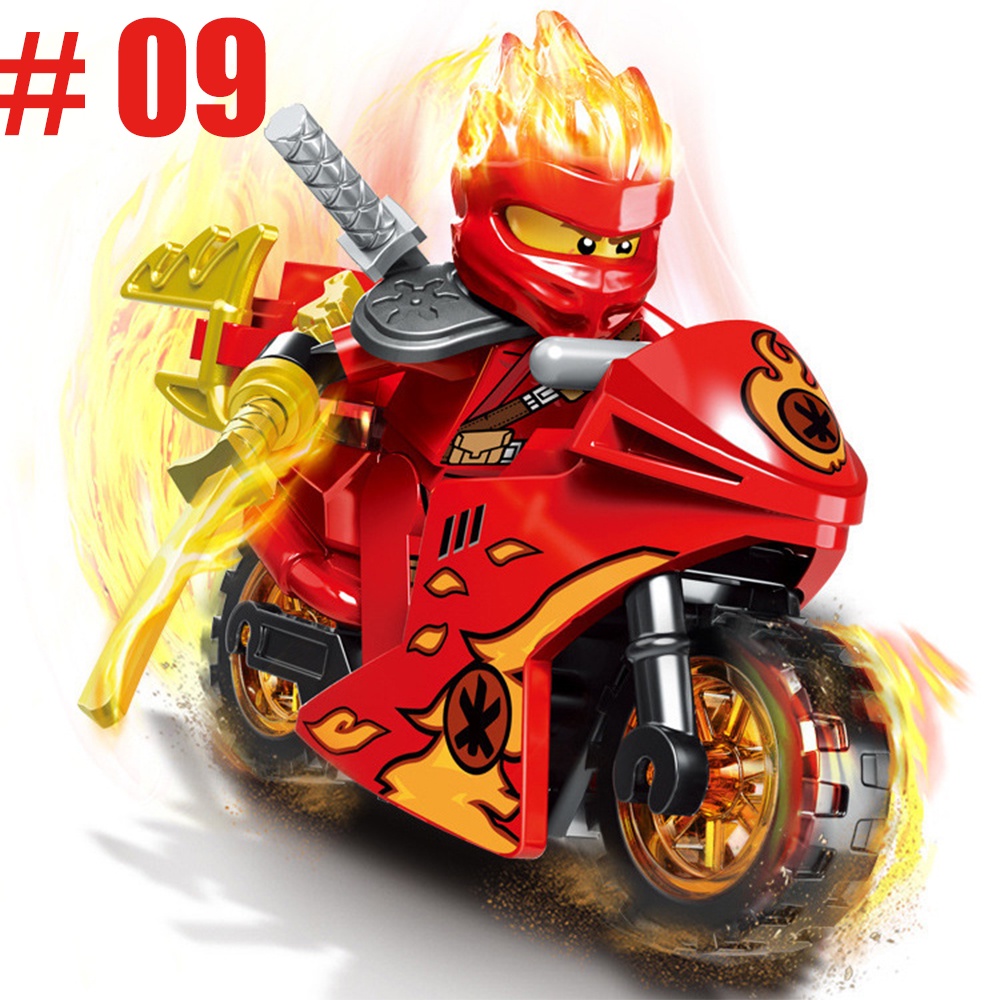 Set 16 Mô Hình Mô Tô Ninjago 31050 + 61015