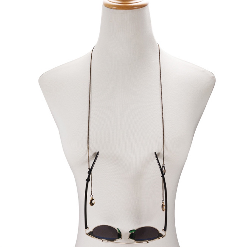 Dây đeo mắt kính màu đen chống trượt tiện lợi chất lượng cao