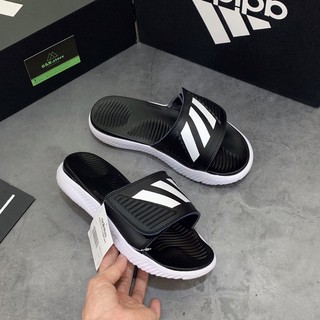 [TỐP BÁN CHẠY] Dép Alphabounce Đen Trắng (Fullbox) Tem Tag