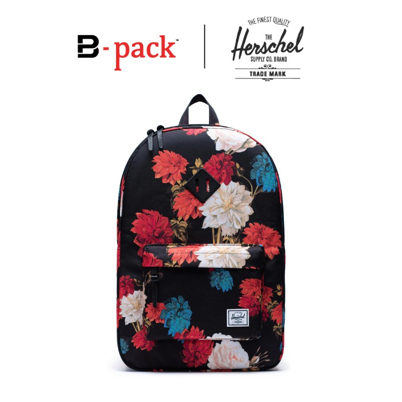 Ba lô THỜI TRANG có ngăn đựng LAPTOP tiện dụng HERSCHEL Heritage CHÍNH HÃNG 15x31x45cm