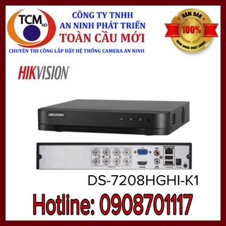 Đầu ghi hình 8 kênh hikvision ds-7208hghi-k1