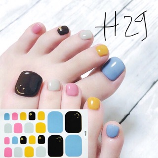 Nail wraps (dán móng chân) P1 (Hàng Mới)