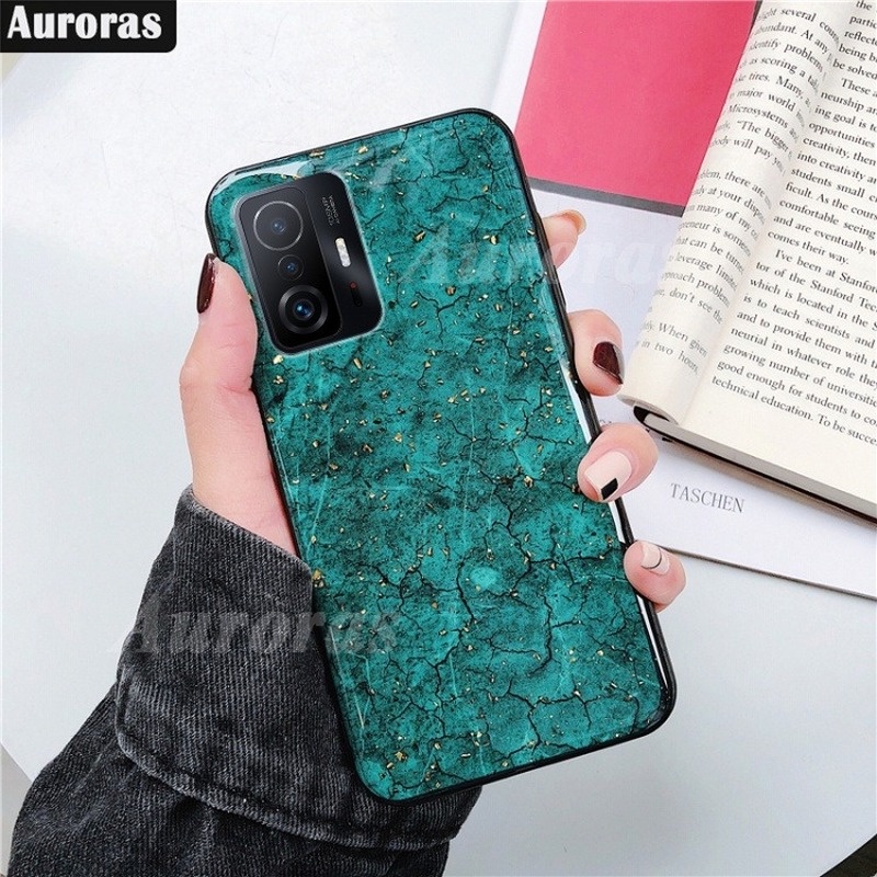 Ốp điện thoại dẻo họa tiết vân đá màu tím sang trọng cho XIAOMI MI 11T PRO 11 LITE 5G NE 11T