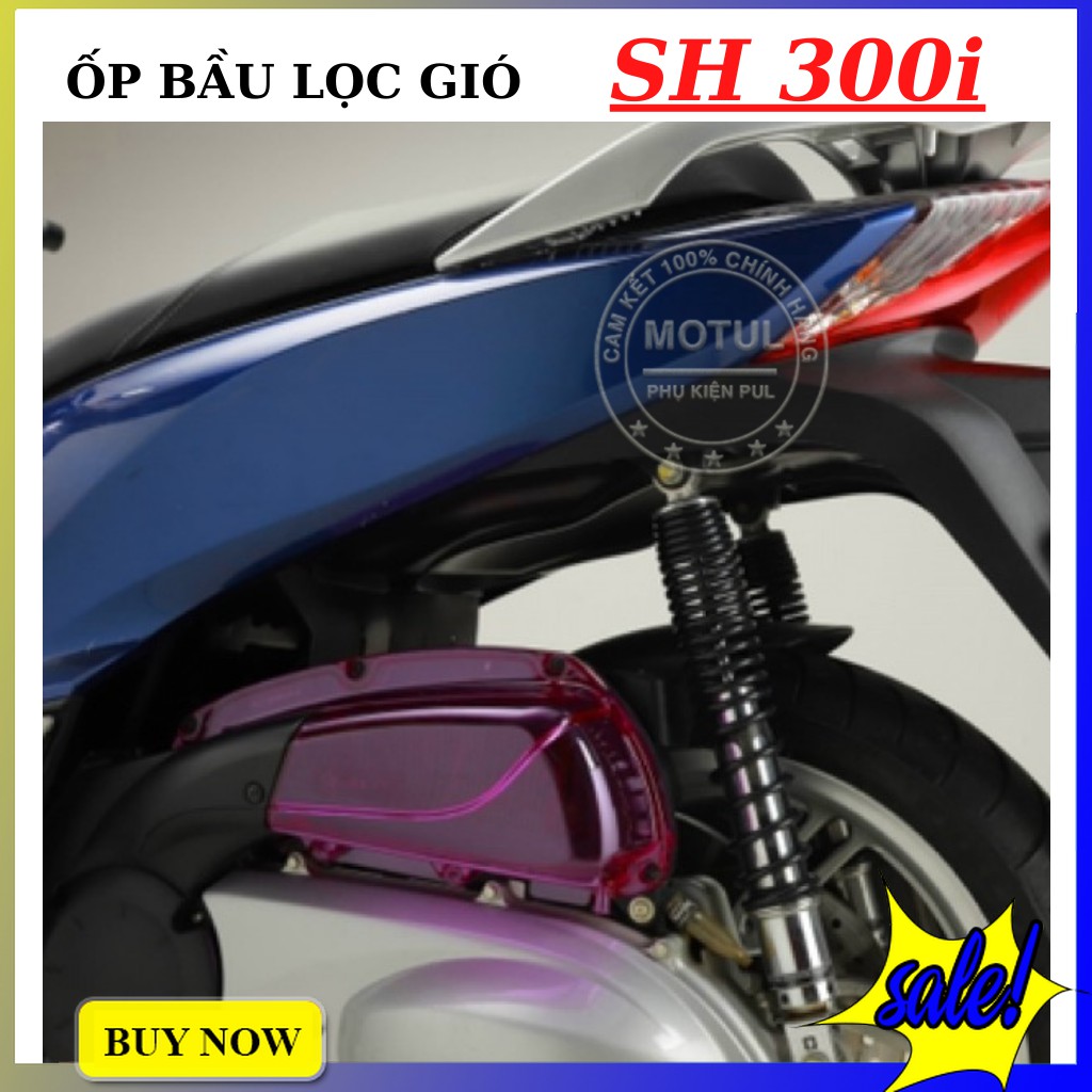 Ốp Bầu Lọc Gió/ Pô Air Trong Suốt Cho SH 300i Hàng Chính Hãng Zhi.pat