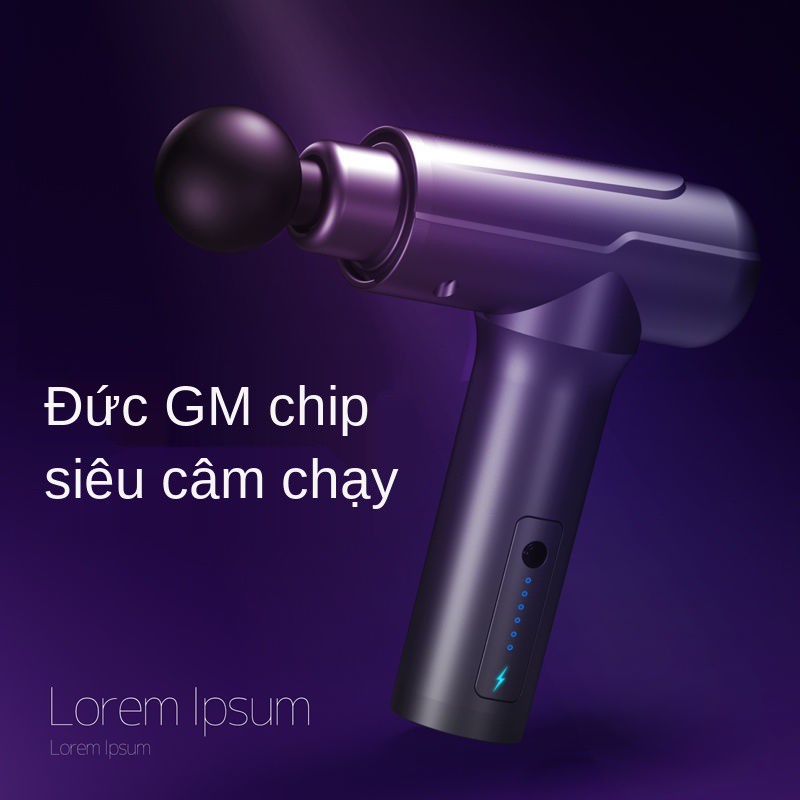 Máy giãn cơ OVEYA Fascia Gun của Đức massage điện tại nhà tập thể dục chân rung toàn thân