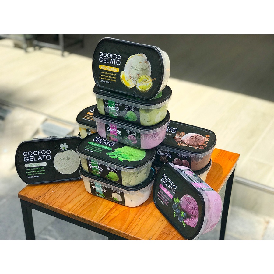 Kem hộp 1 lít Goofoo