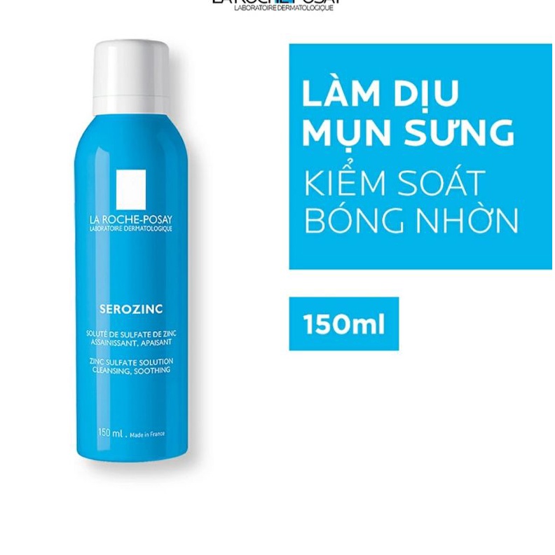 Xịt Khoáng Laroche Posay SerozinC Cho Da Dầu Mụn 150ml