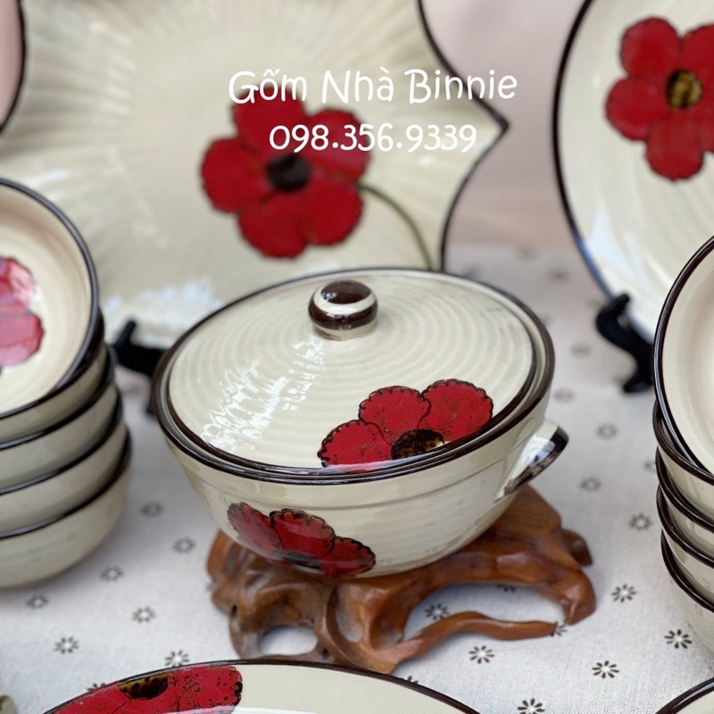 Âu sứ, thố sứ, tô sứ có nắp đựng cơm canh