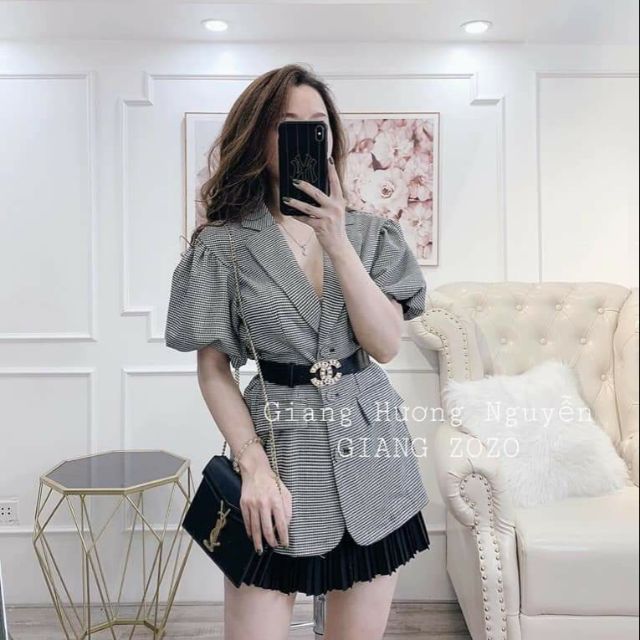 Áo vest kẻ