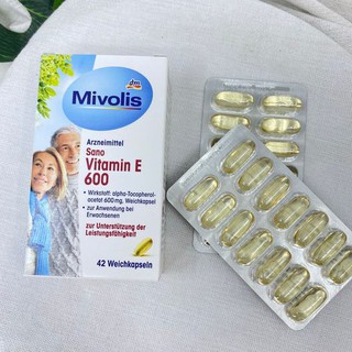 Viên uống VITAMIN E 600 MIVOLIS CỦA ĐỨC
