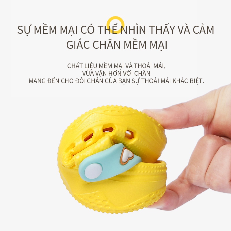 Giày sandal CHEERFUL MARIO đế mềm chống trượt thời trang thể thao đi biển hè 2022 cho bé trai/ bé gái 1-12 tuổi