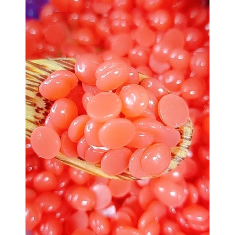 100g SÁP WAX LÔNG NÓNG HẠT ĐẬU HARD WAX  BEANS NHIỀU MÀU(Giao màu ngẫu nhiên)