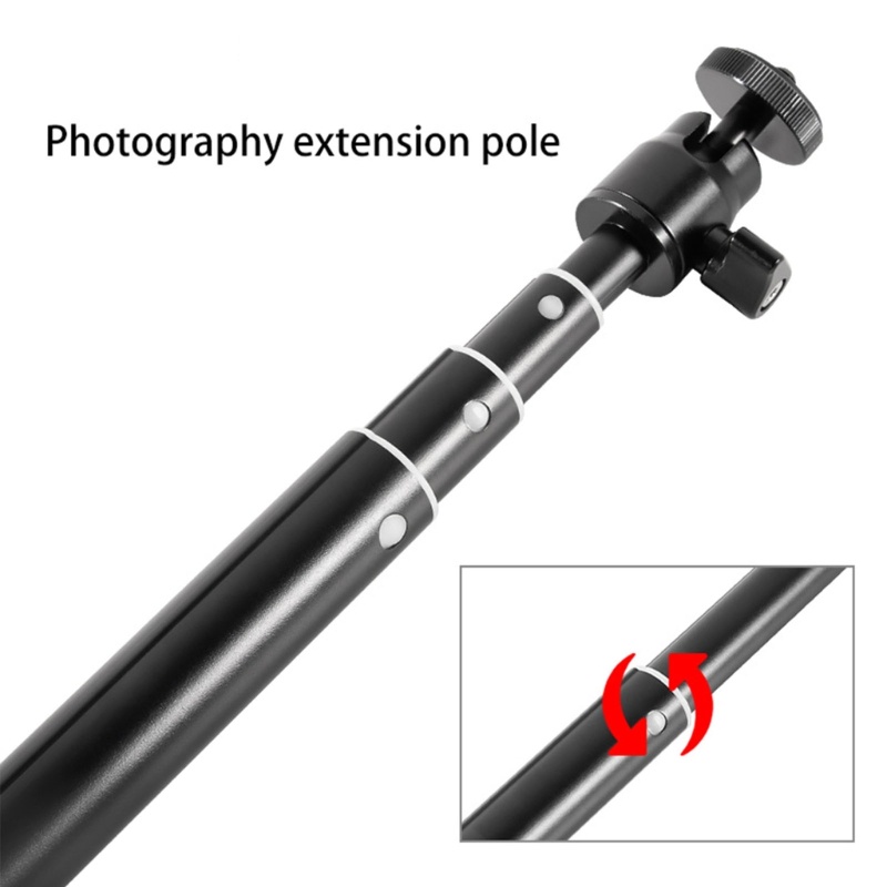Gậy Chụp Ảnh Selfie Mở Rộng Kèm Dây Đeo Cổ Tay Cho Máy Ảnh Micro-SLR