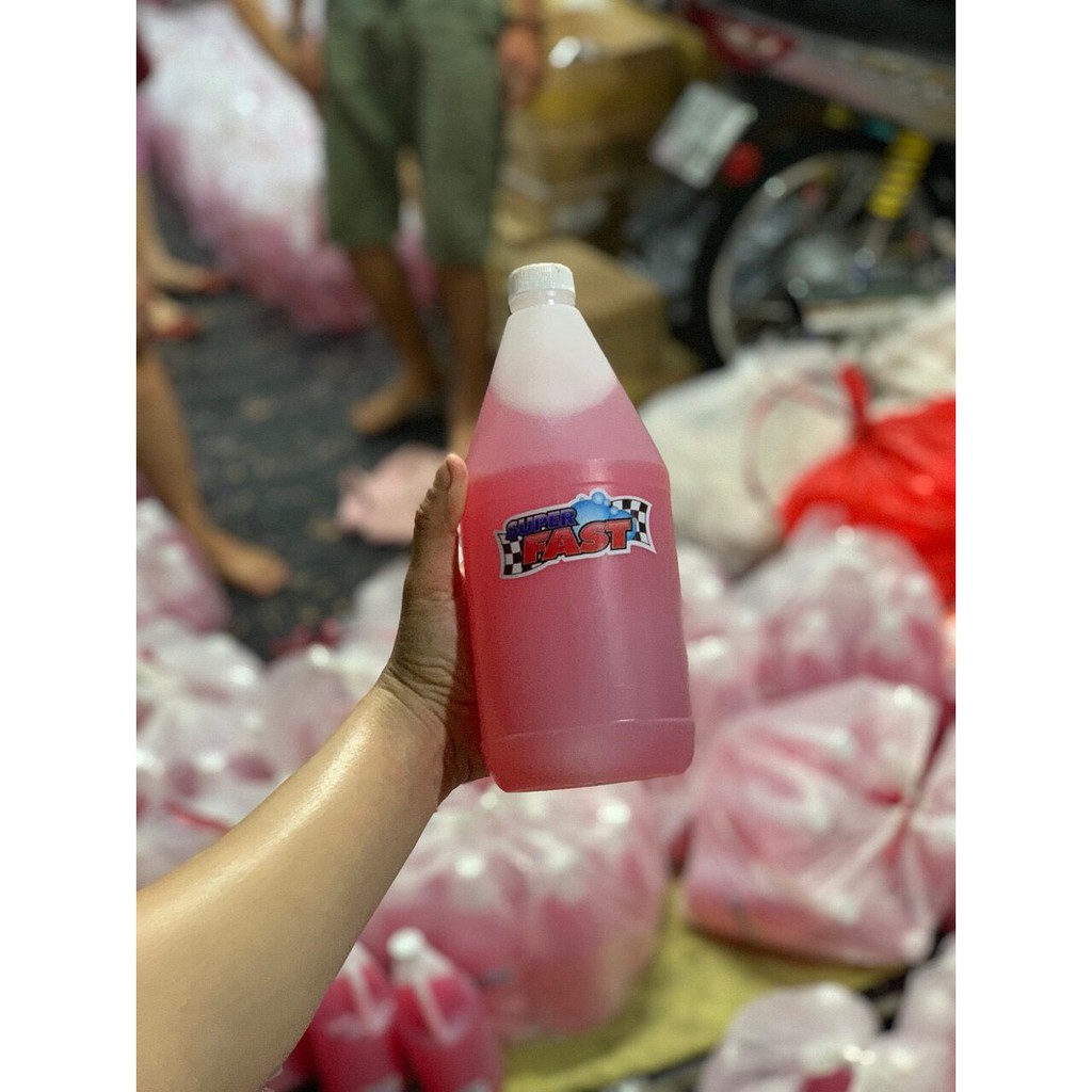 Chai tẩy rửa lốc máy - Super Fast Thái Lan Chai lớn 1 lít