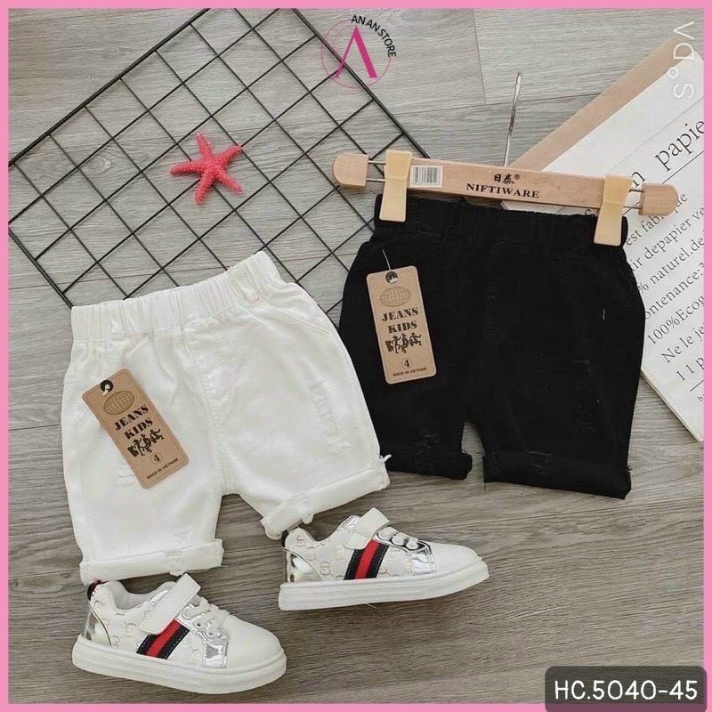 Quần kaki mềm co giãn sành điệu cho bé
