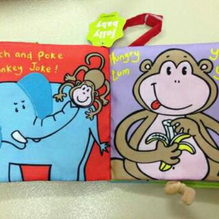 Sách vải My Monkey Book