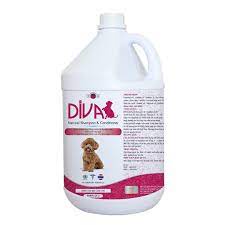 SỮA TẮM DIVA CHO CHÓ MÈO SIÊU KHỬ MÙI DƯỠNG LÔNG