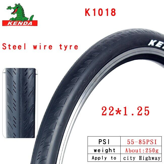 KENDA Lốp Xe Đạp K1018 451 20*1 1/8 700C 700*23C 25C 60TPI Dạng Gấp Gọn Tiện Dụng